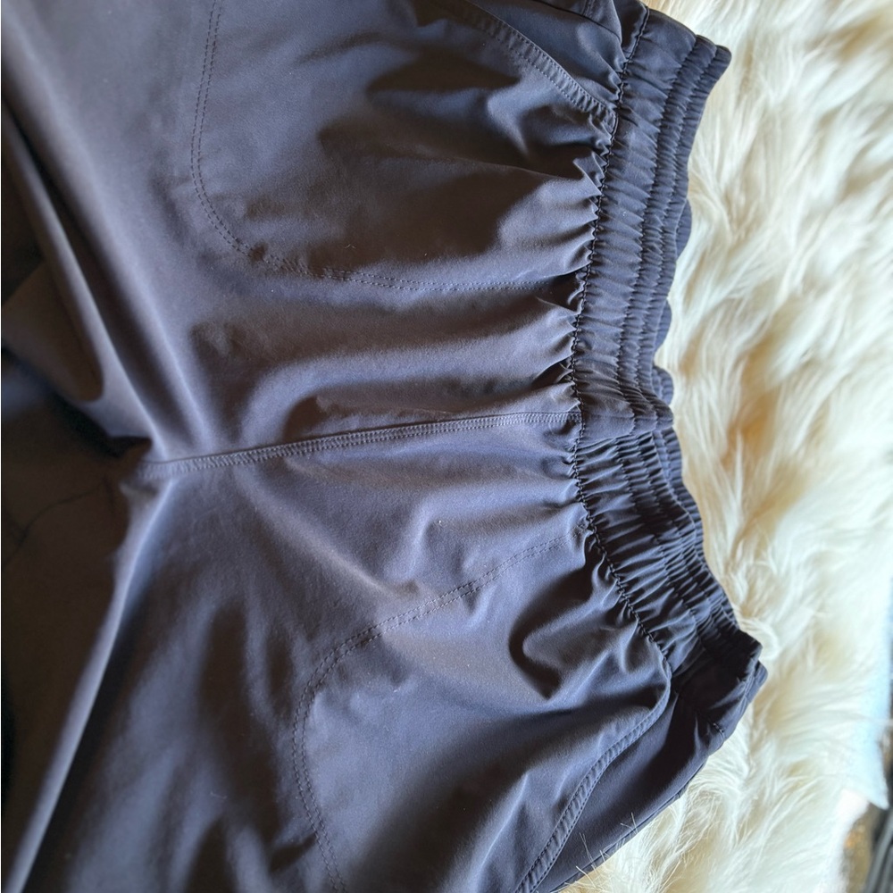 T by Talbots Navy Elastic-Waist Pants - Picture 3 of 5